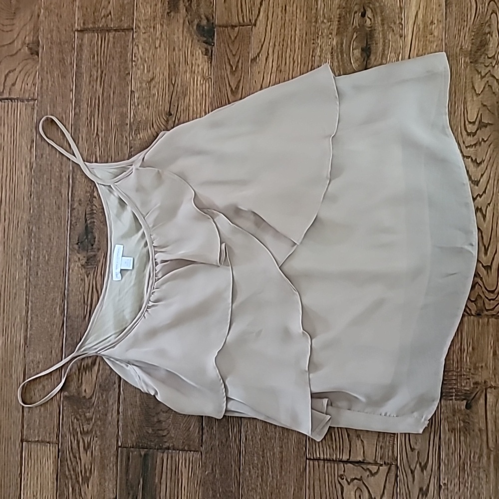 NWOT NY&Co Ruffle Top Size M
